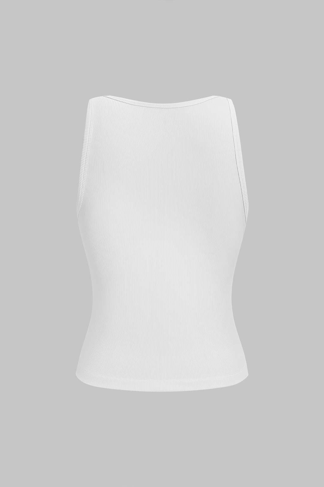 Selin - Tanktop met strass en vierkante hals
