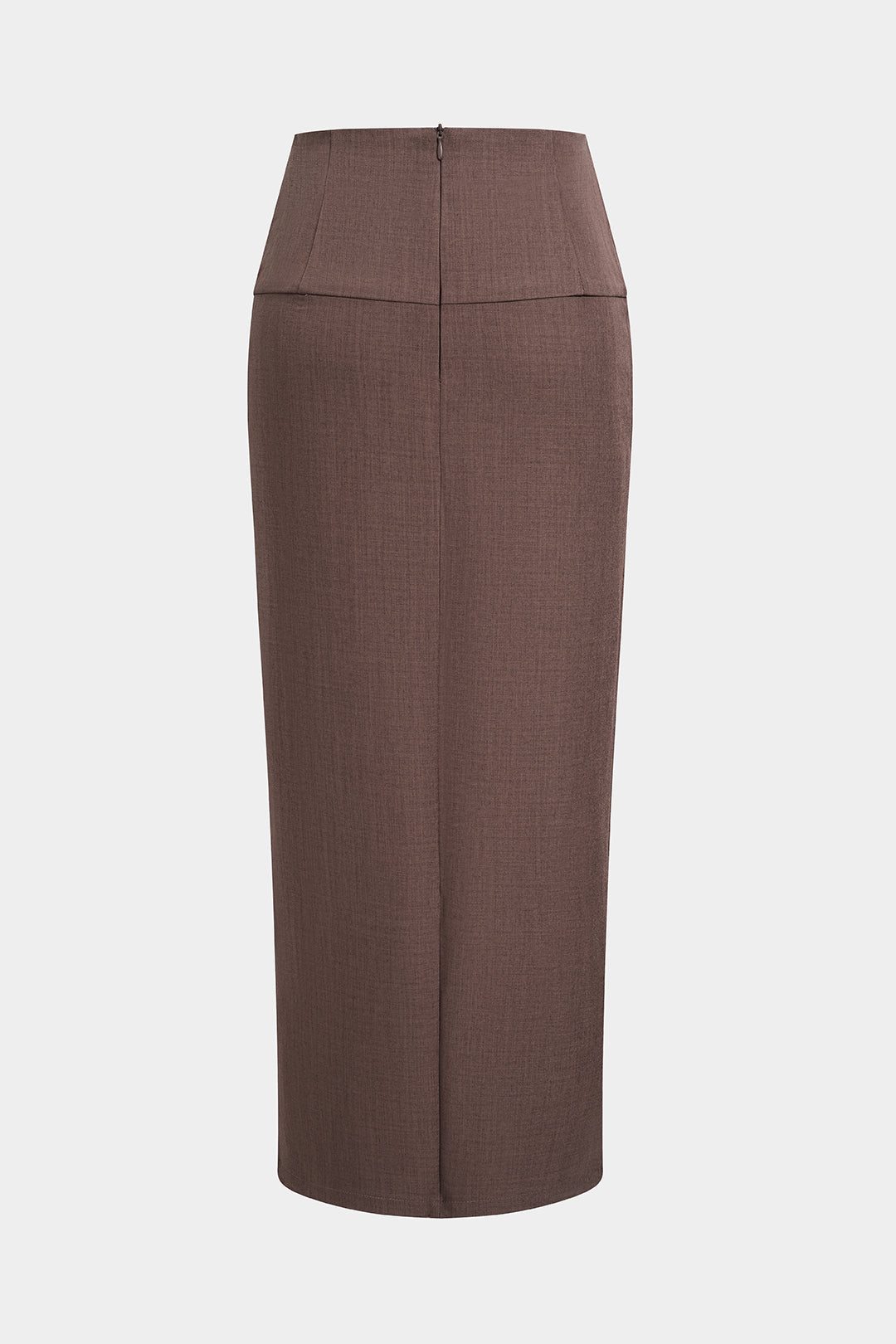 Saar - Rok met hoge taille en split