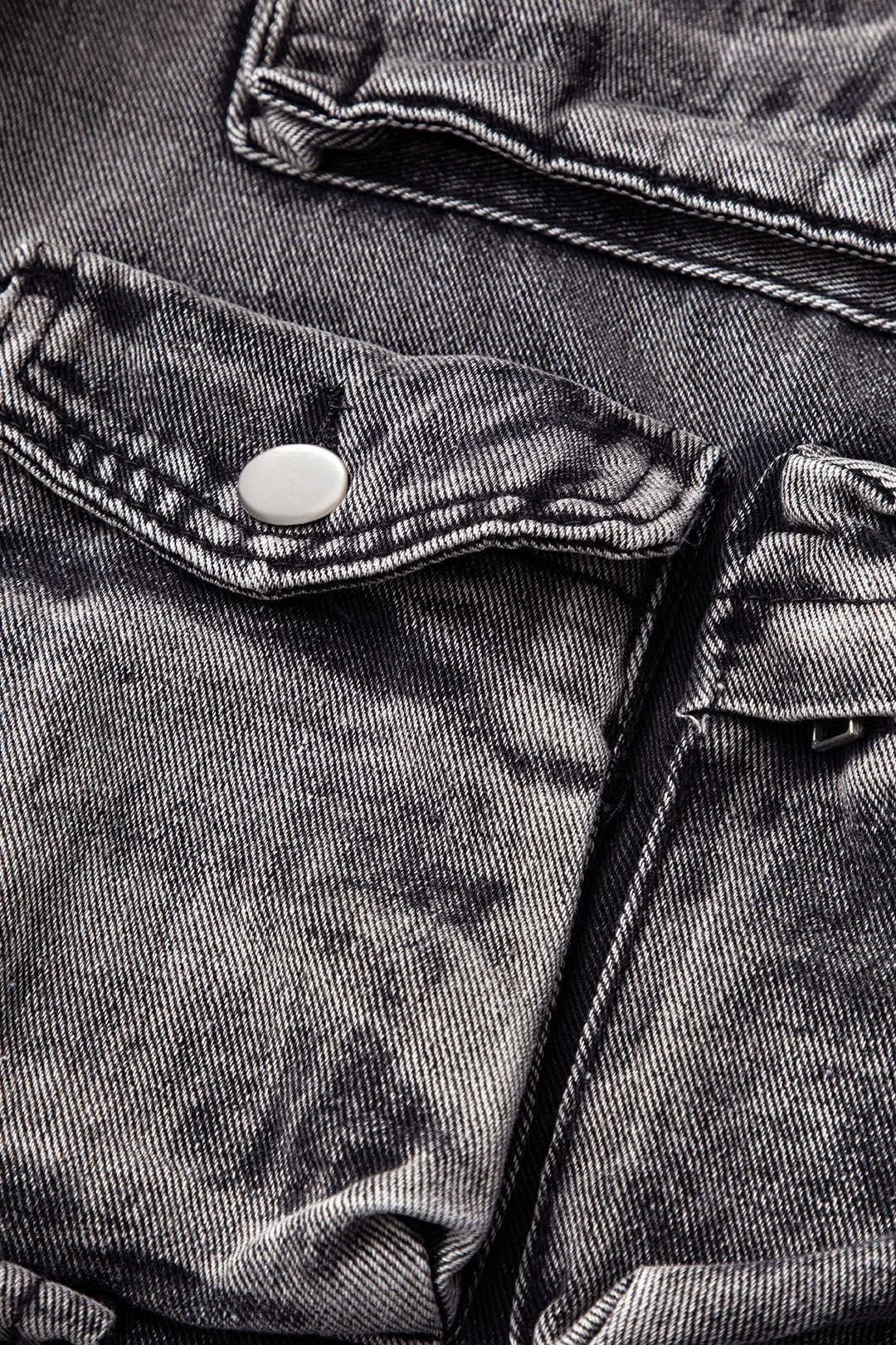 Gaia - Jeans met zakken, wijde pijpen en cargozakken