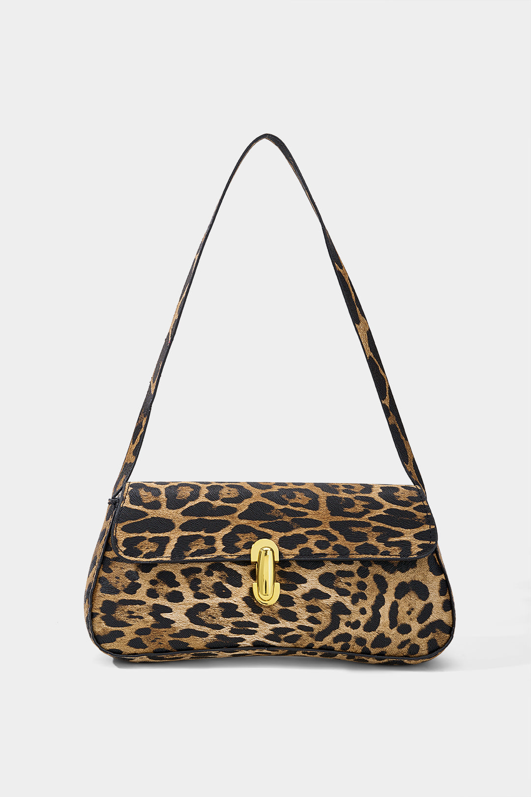 Luipaardprint shopper