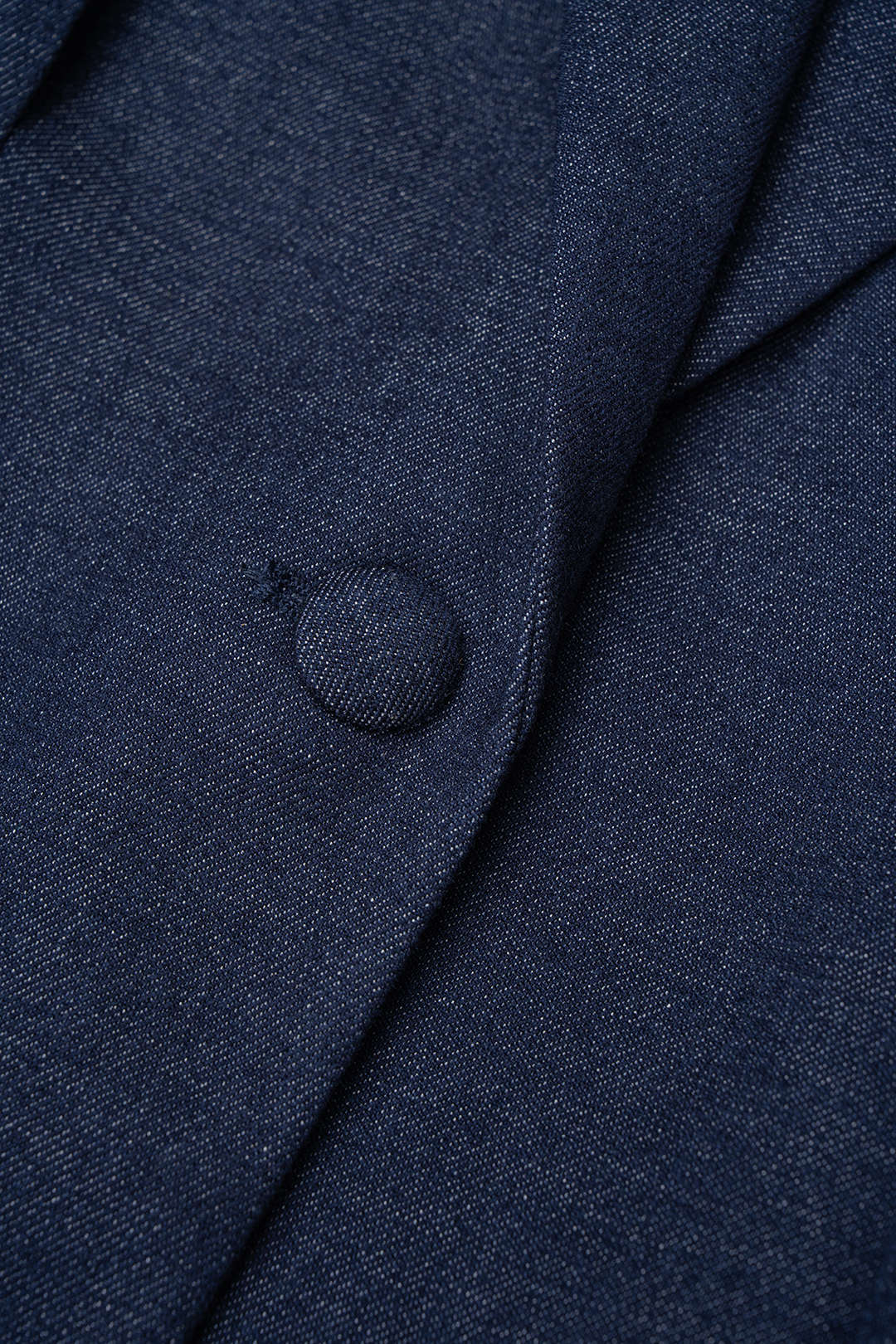 Effen blazer met revers
