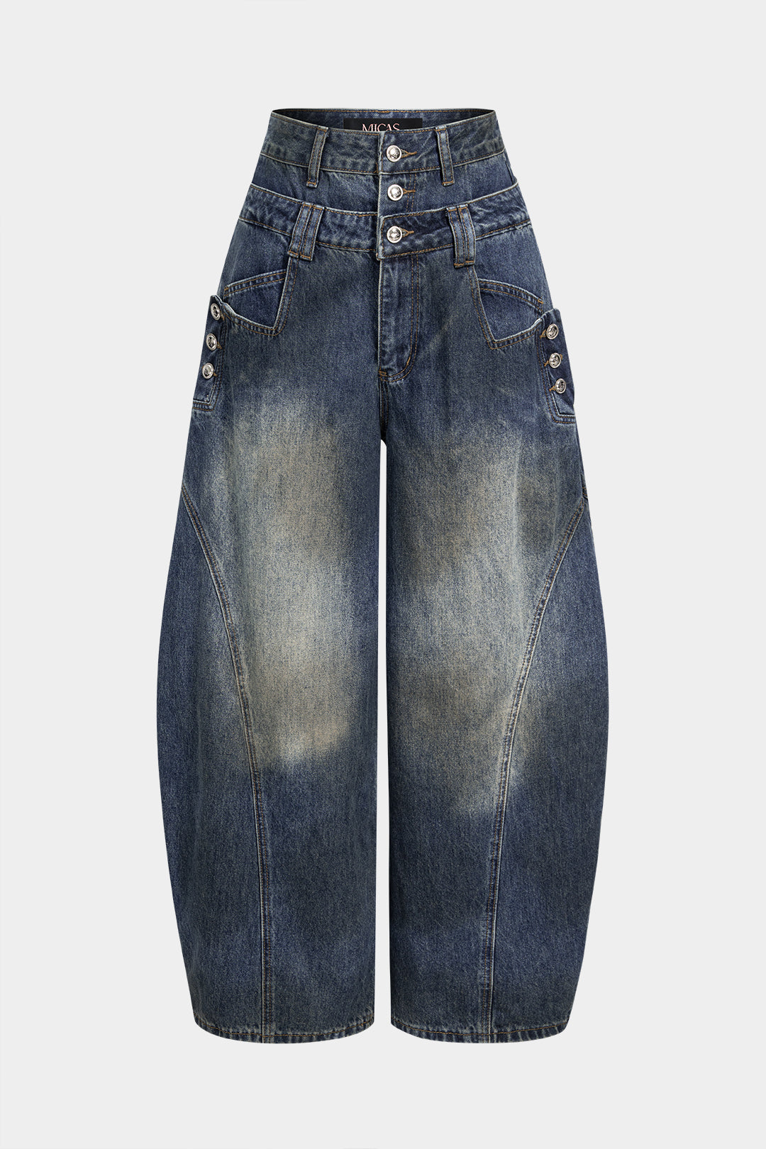 Noa - Jeans met hoge taille