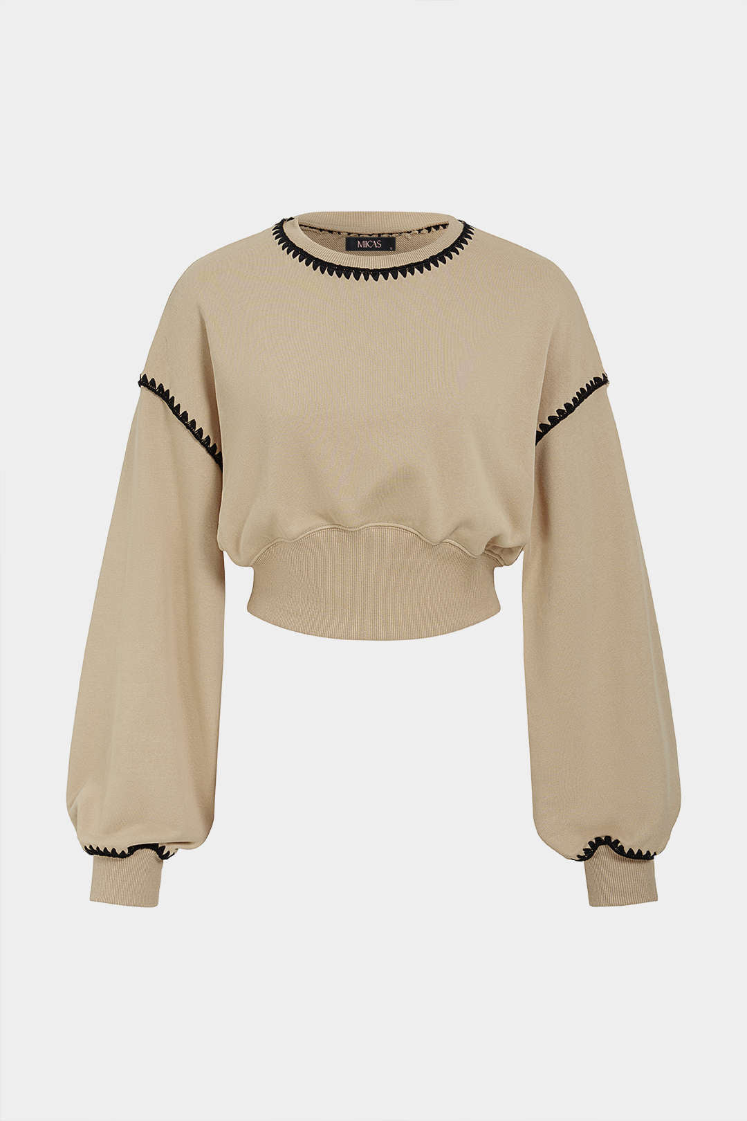 Sweater met ronde hals
