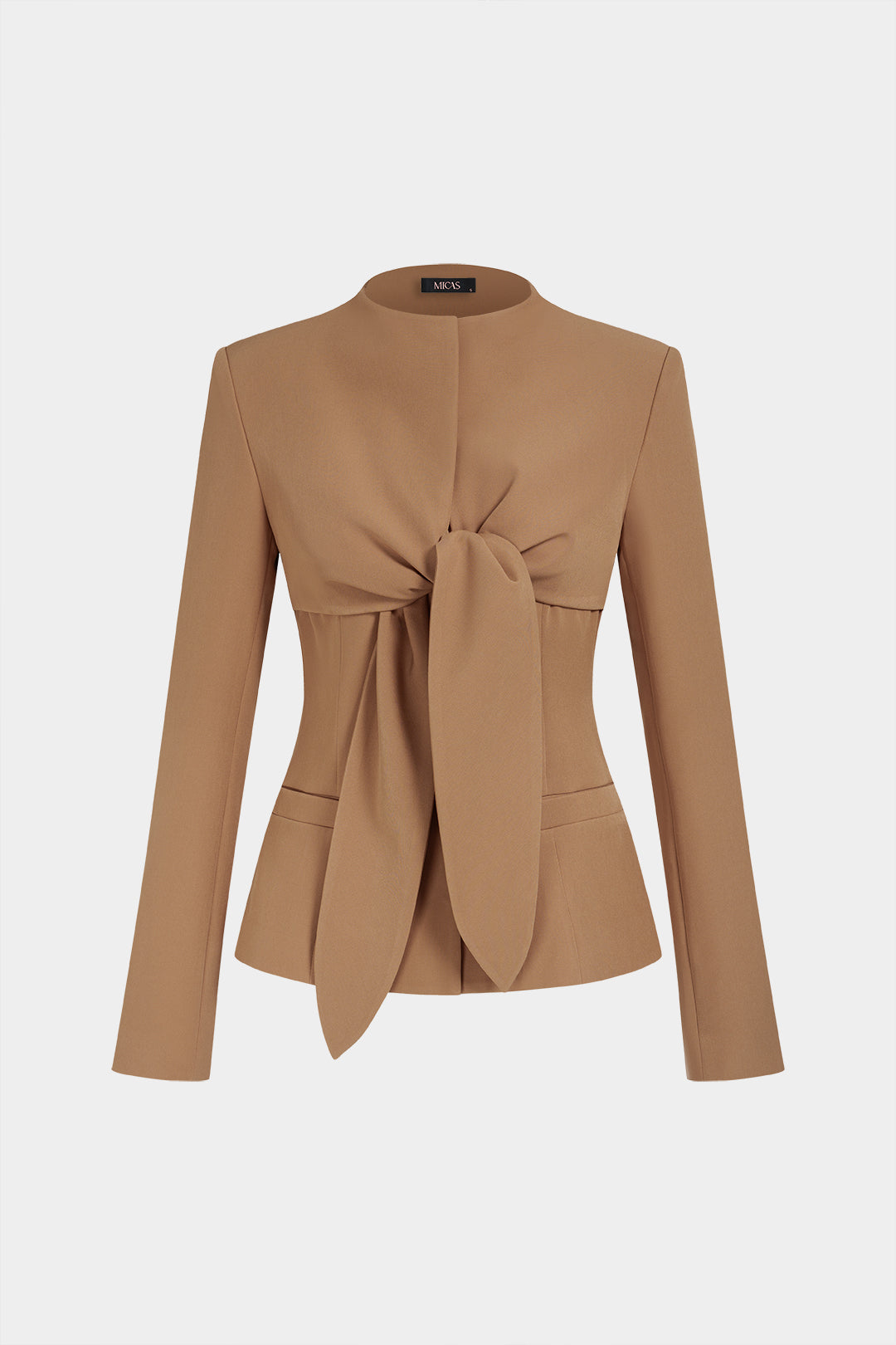 Blazer met knoopdetail