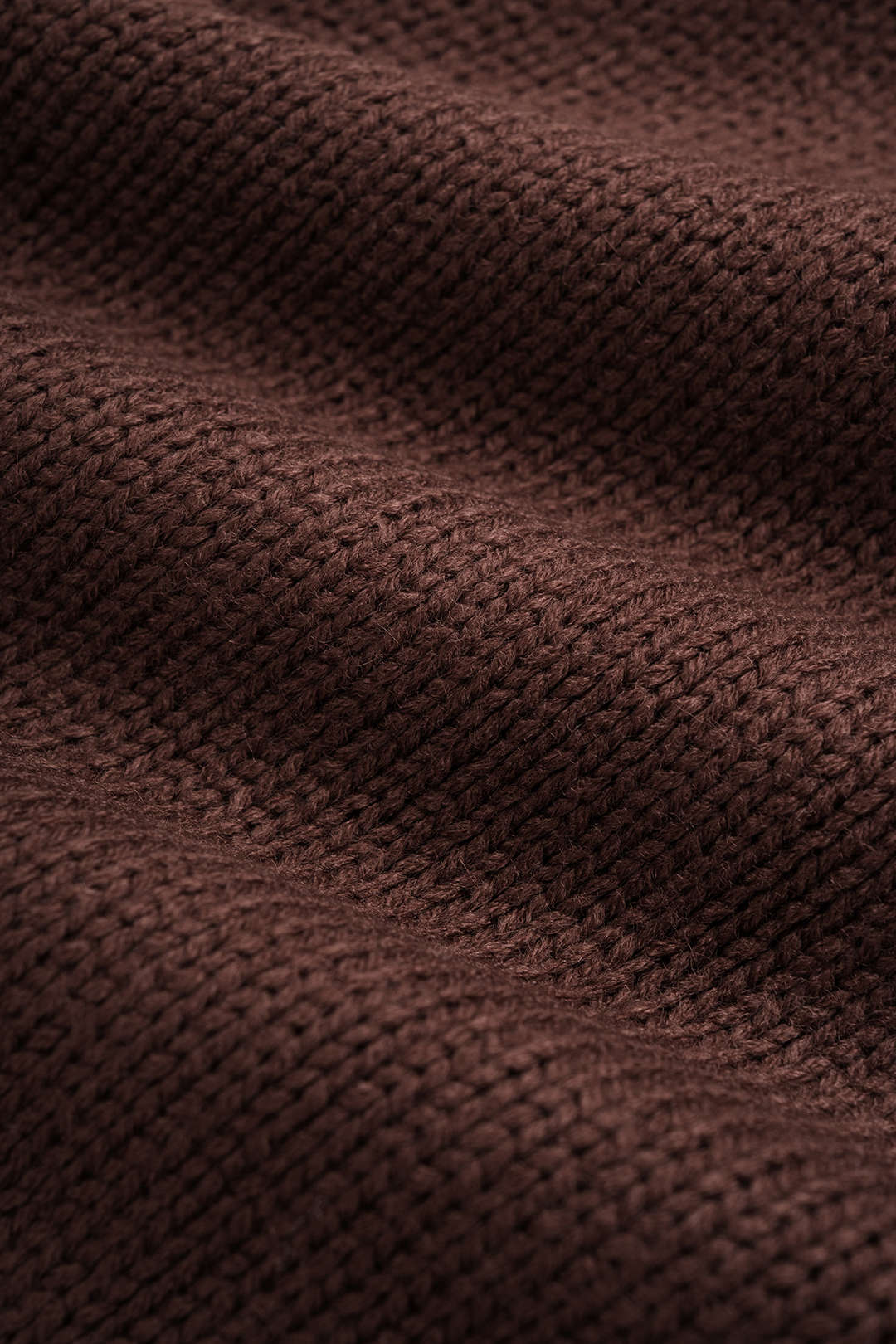 Gebreid jacquard vest met knoopjes en V-hals