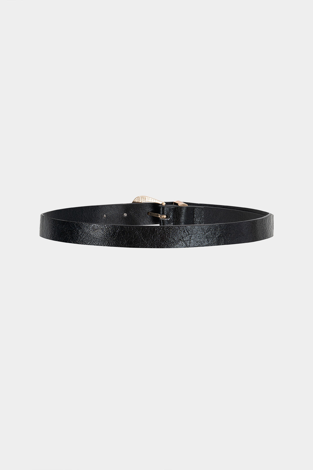Leren-look gestructureerde riem