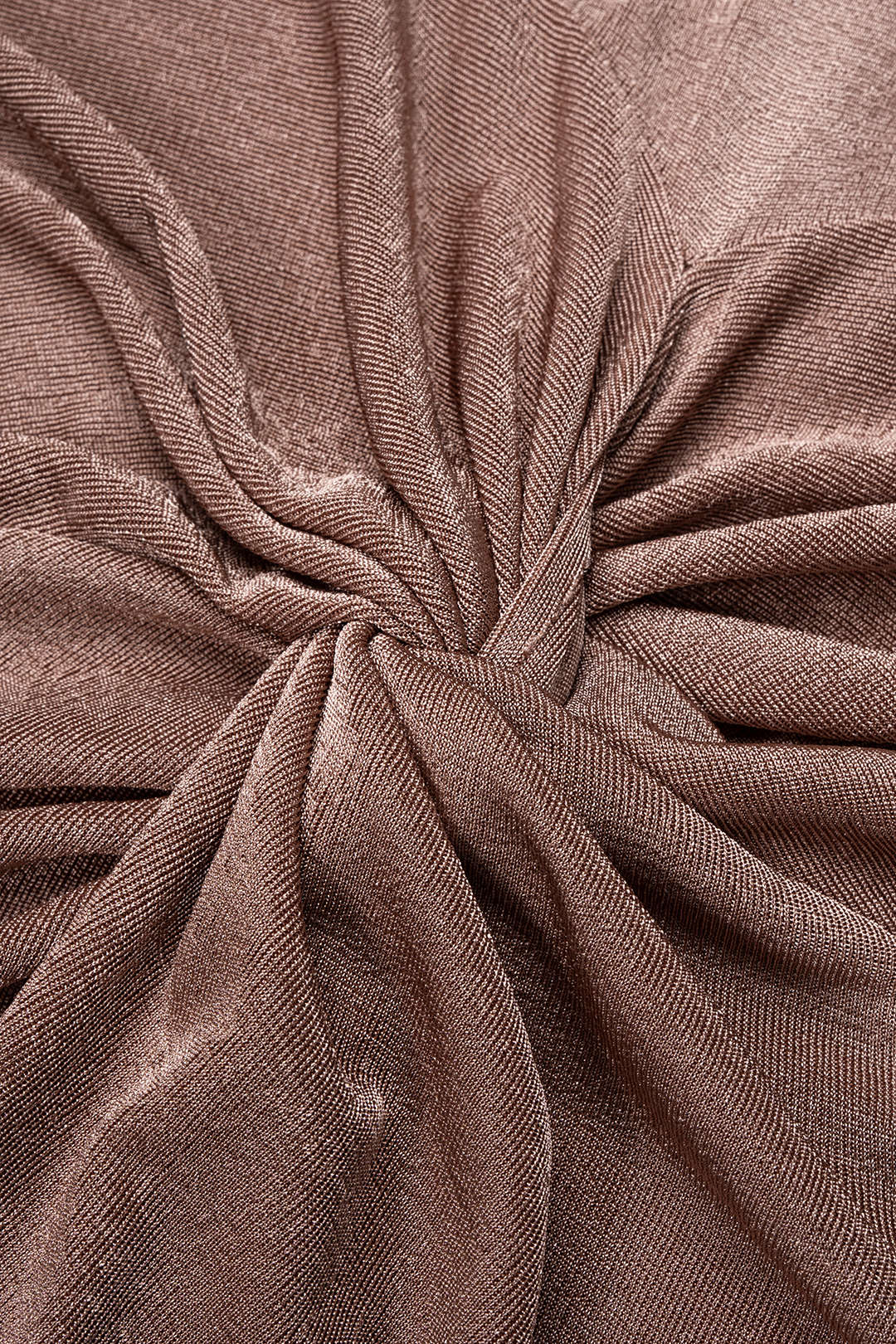 Maxijurk met revers, gedraaid detail en knoopdetail