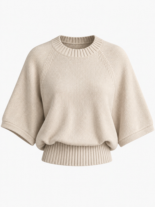 Minimalist Batwing Sweater