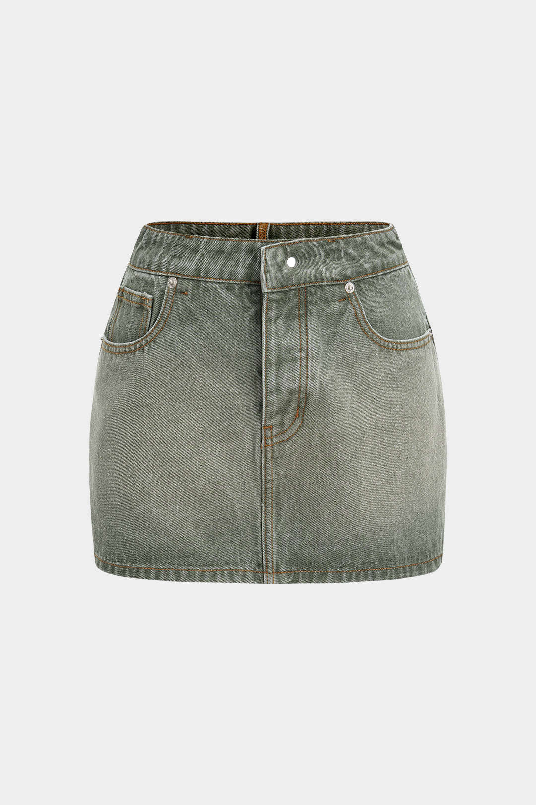 Esmee - Denim minirok met zakken