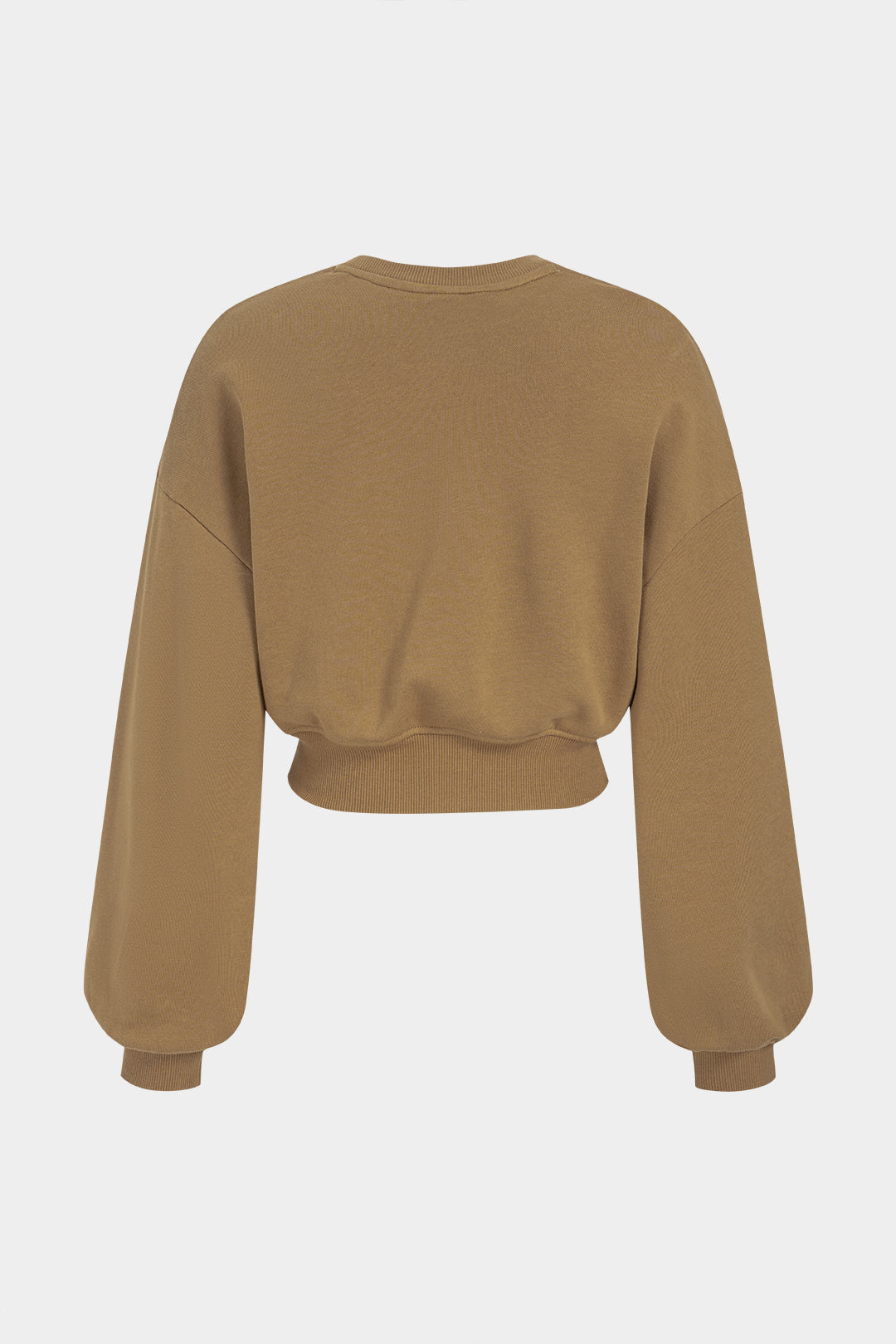 Nova - Patchwork sweater met ronde hals en lange mouwen