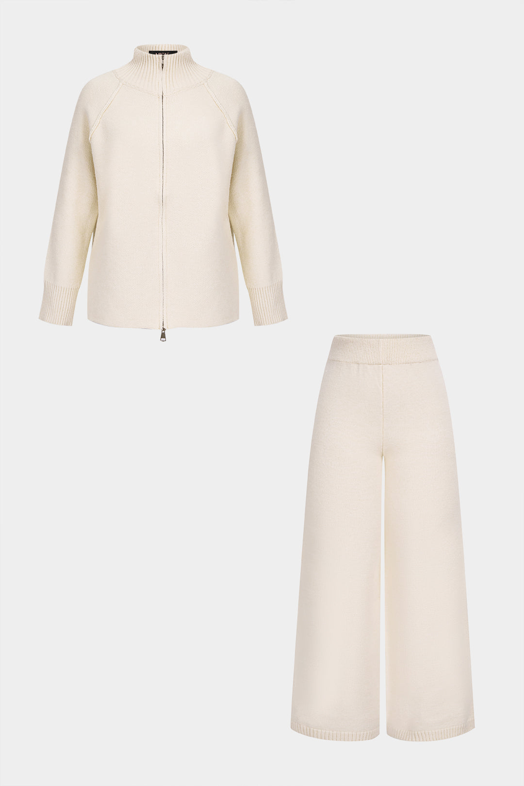 Luna - Gebreide set met vest en broek