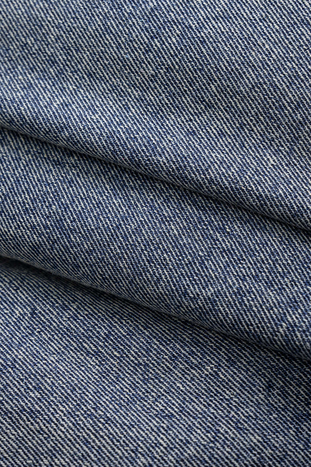Denim patchwork item met zakken