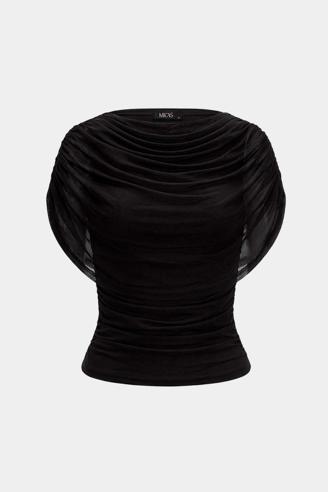 Céline - Mouwloos T-shirt met ruches
