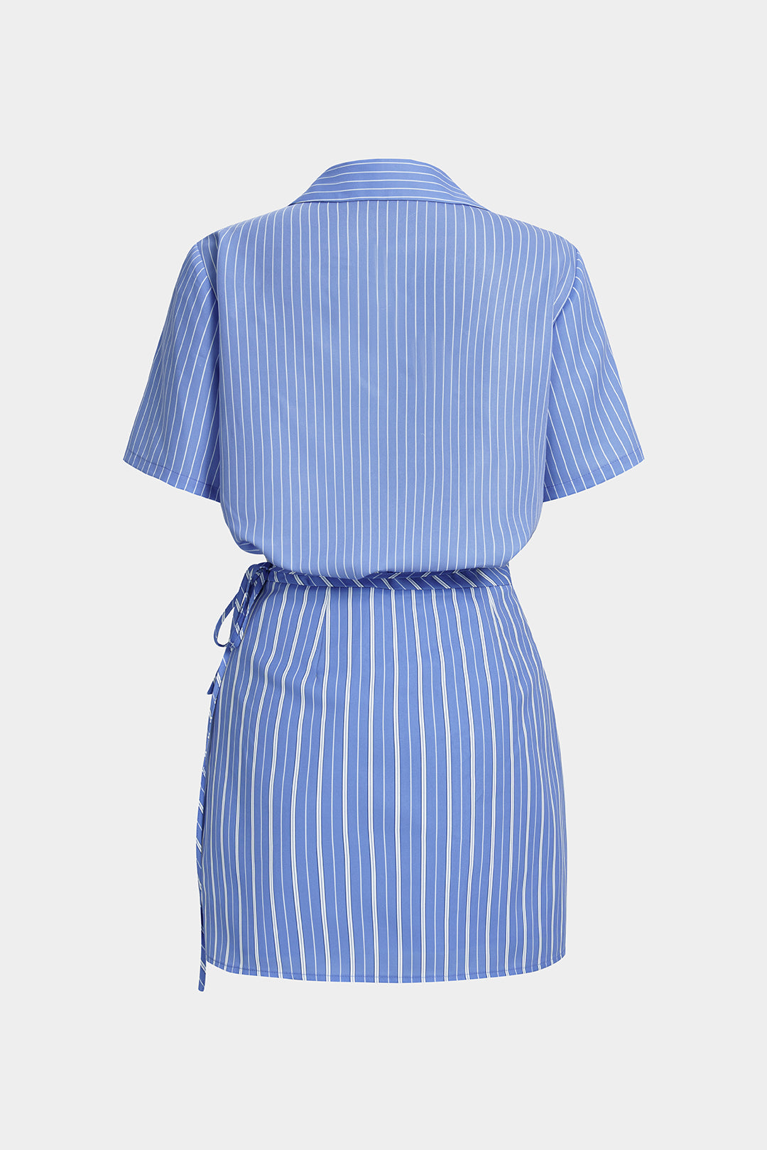 Zoë - Gestreepte set met blouse en rok