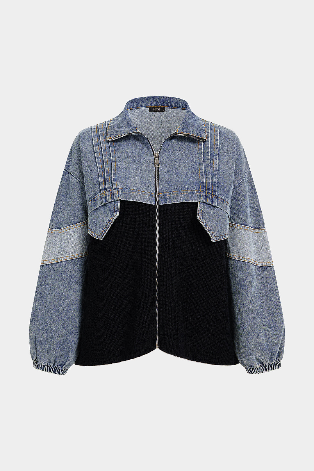 Chloé - Denim patchwork jasje