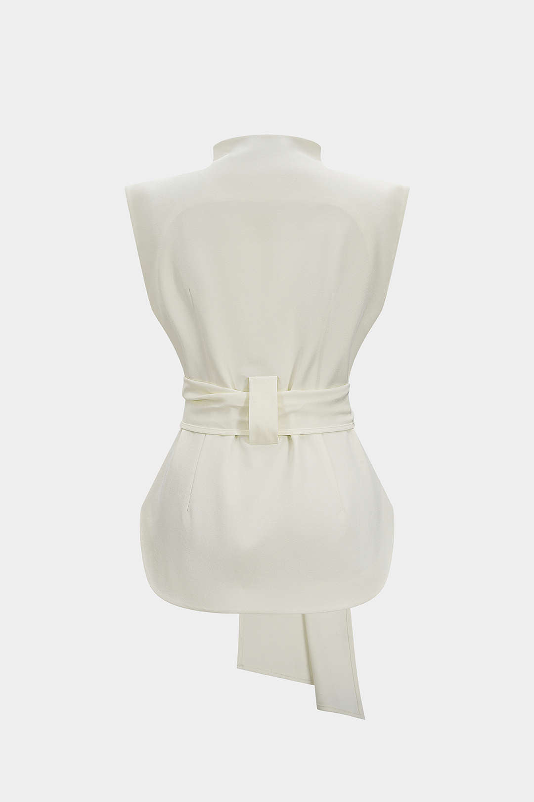 Gilet met knoopdetail