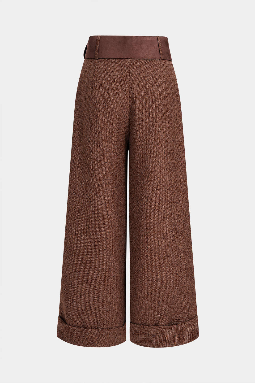 Yasmin - Broek met riem en rechte pijp
