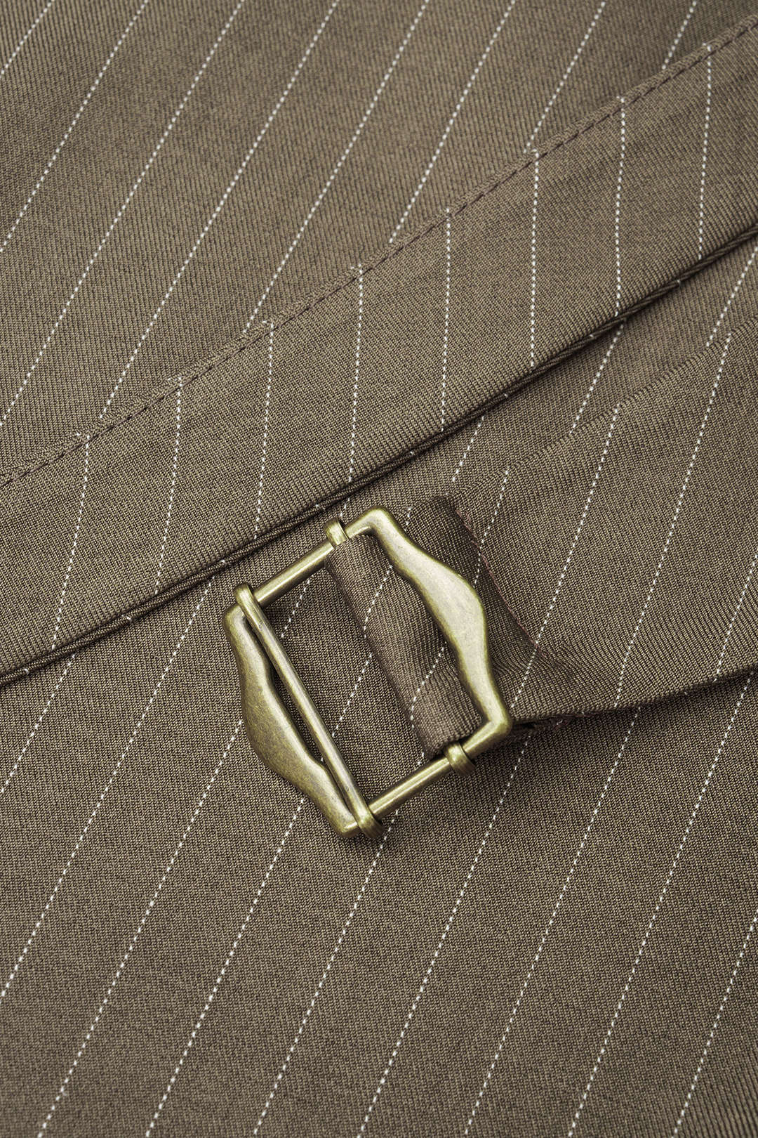 Gestreepte asymmetrische blazer