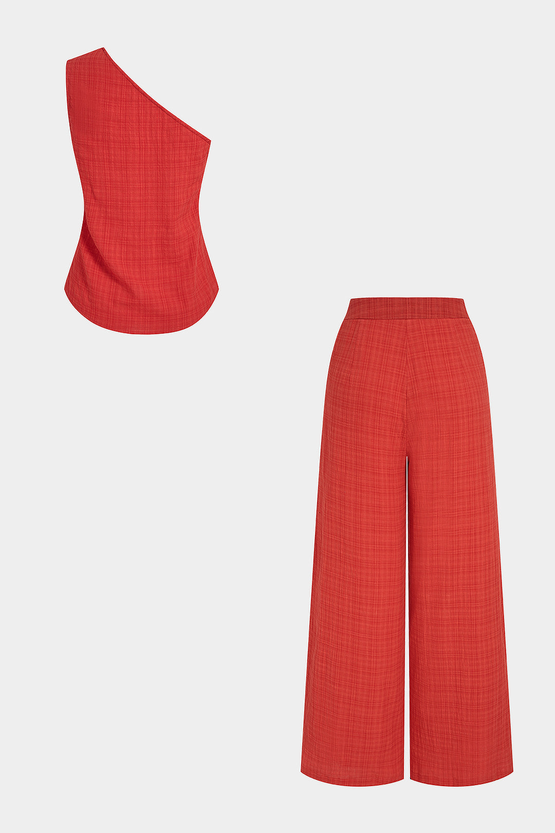 Geruite set met tanktop en broek