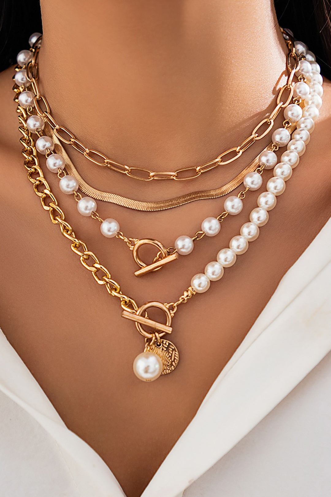 Ketting met parels