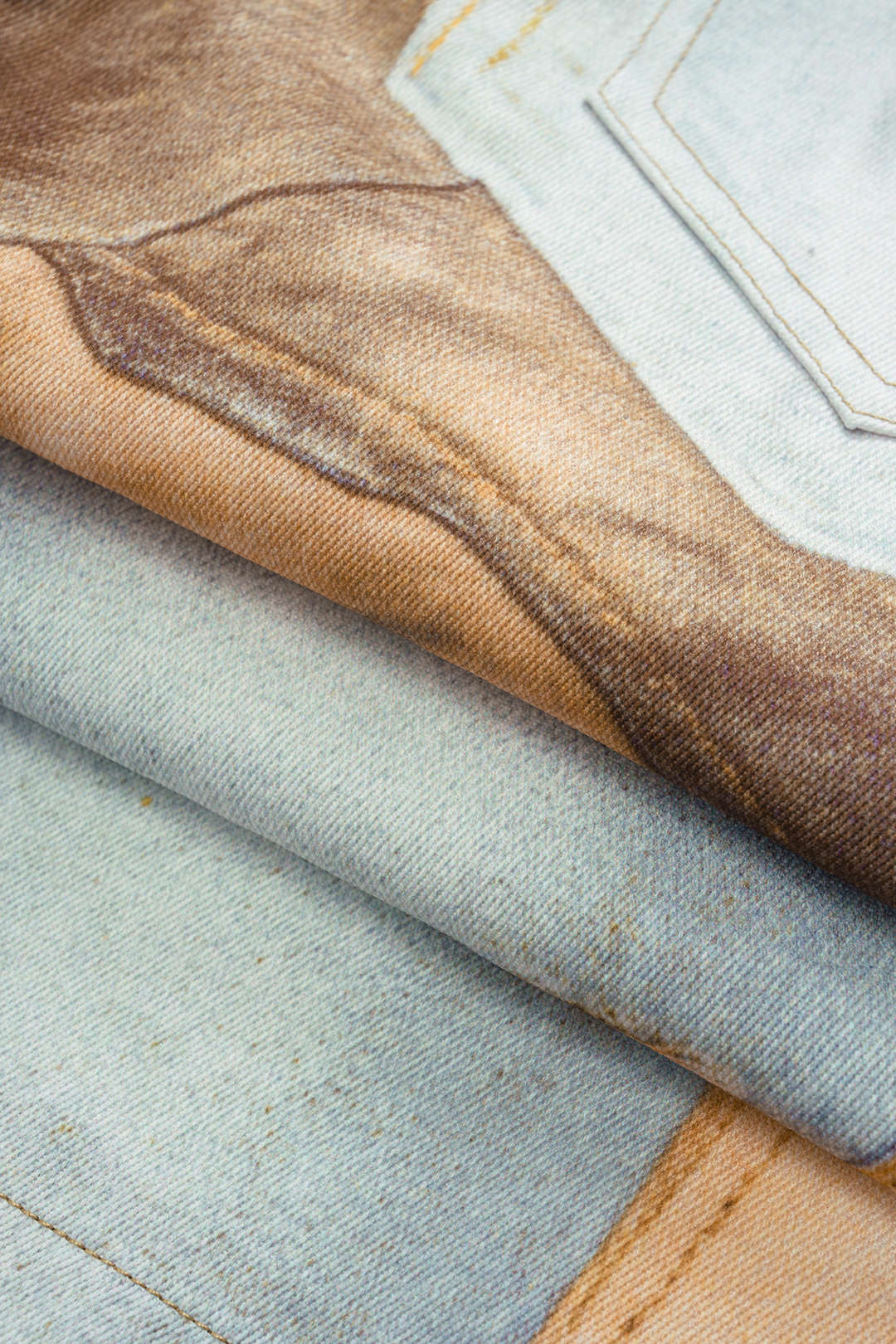 Short met kettingdetail en wijde pijpen
