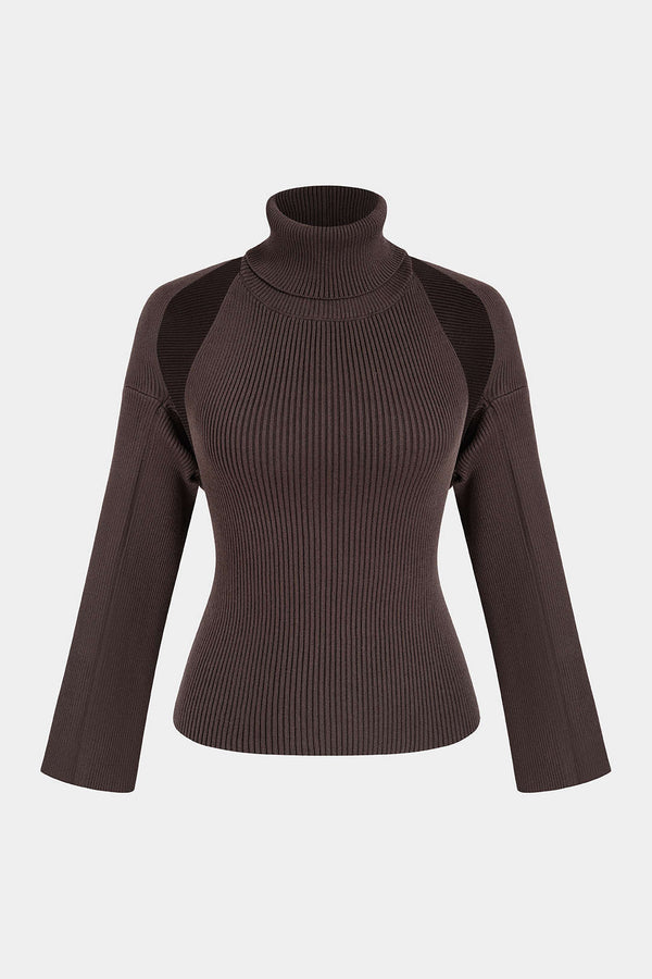 Vesna - Gebreide set met tanktop en vest