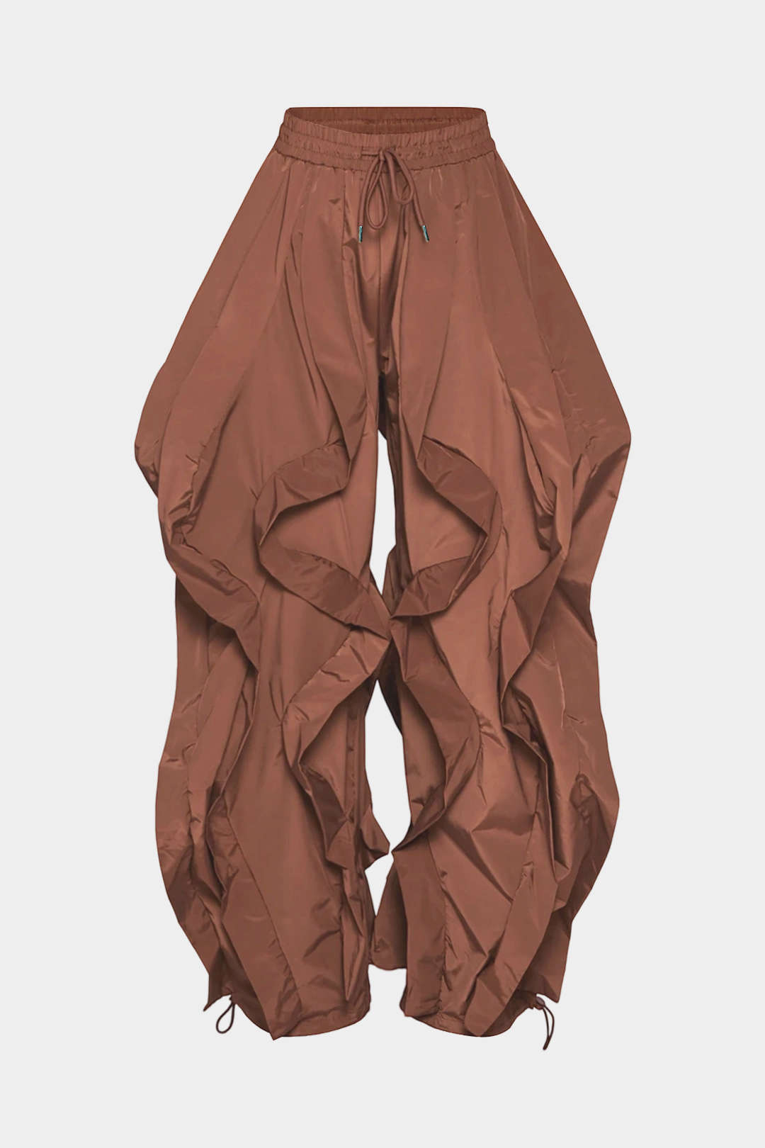 Broek met strik en volants