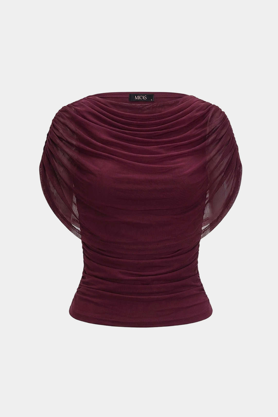 Céline - Mouwloos T-shirt met ruches