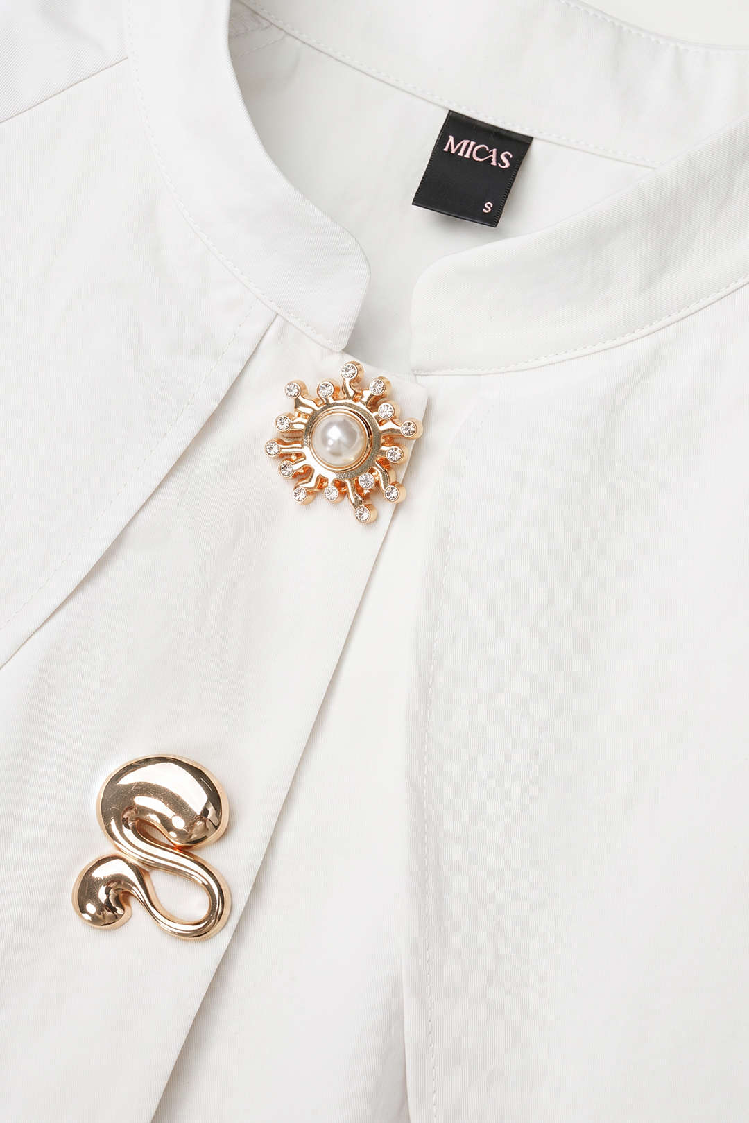 Metallic gestructureerde blazer