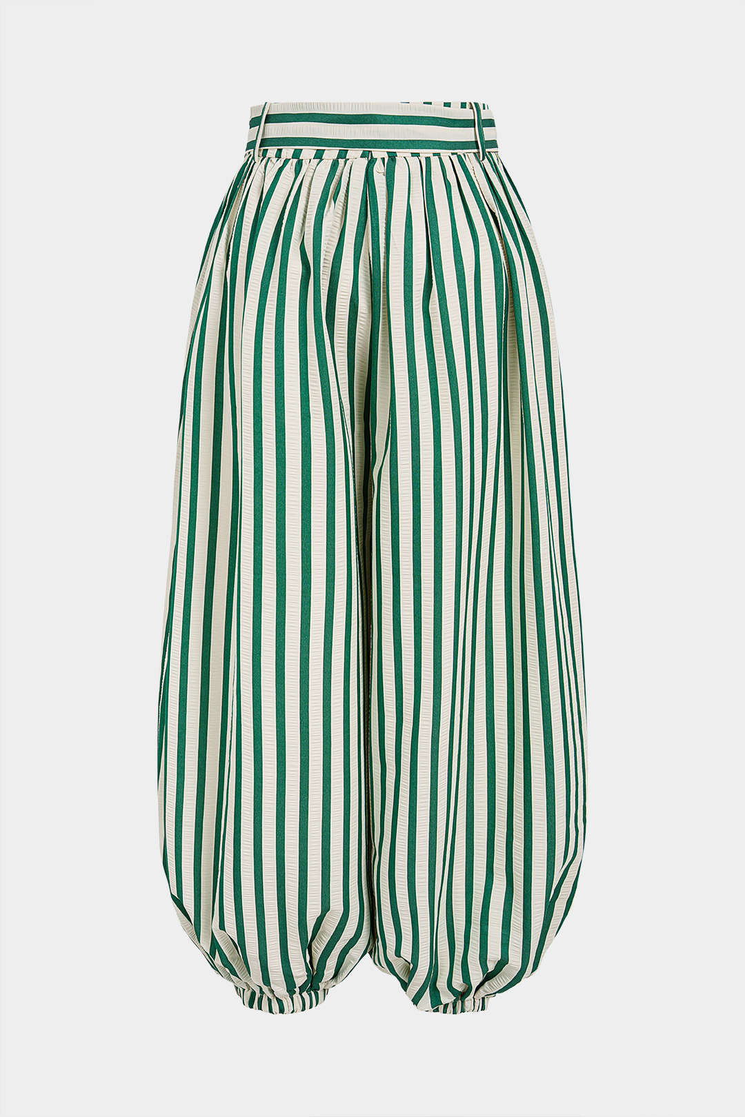 Ines - Gestreepte broek met ballonmodel