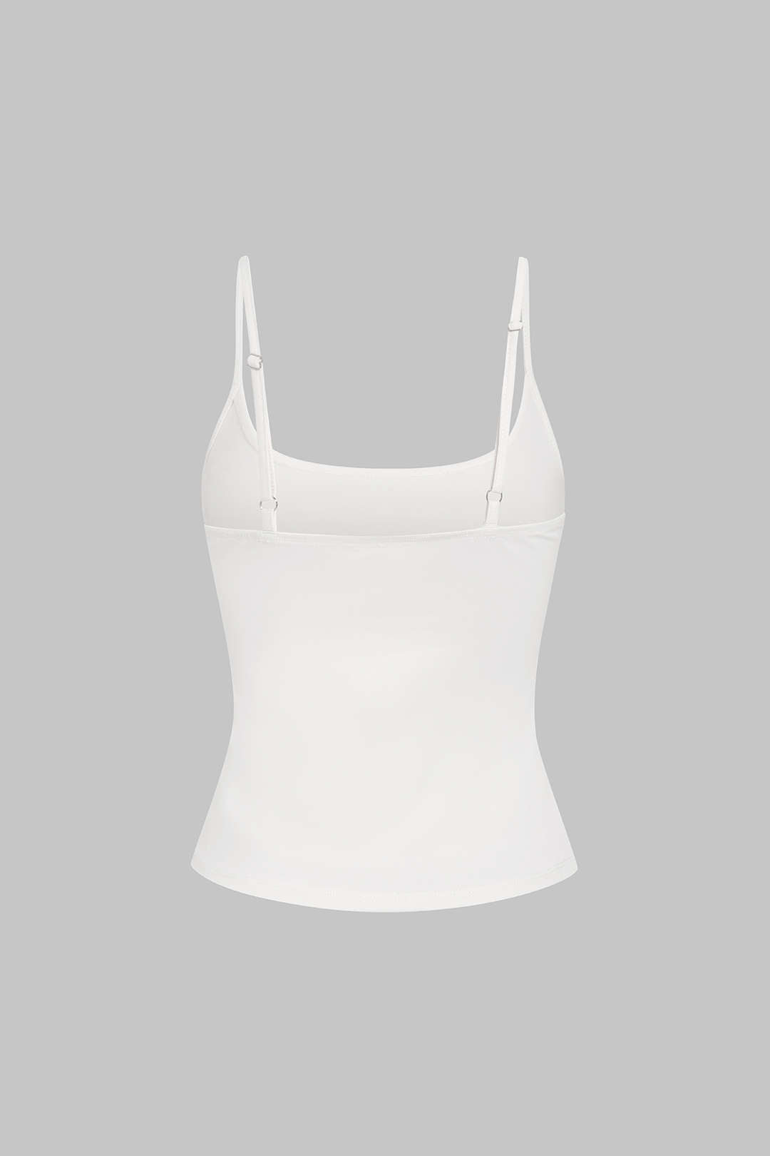 Effen short met kant, revers en korte mouwen