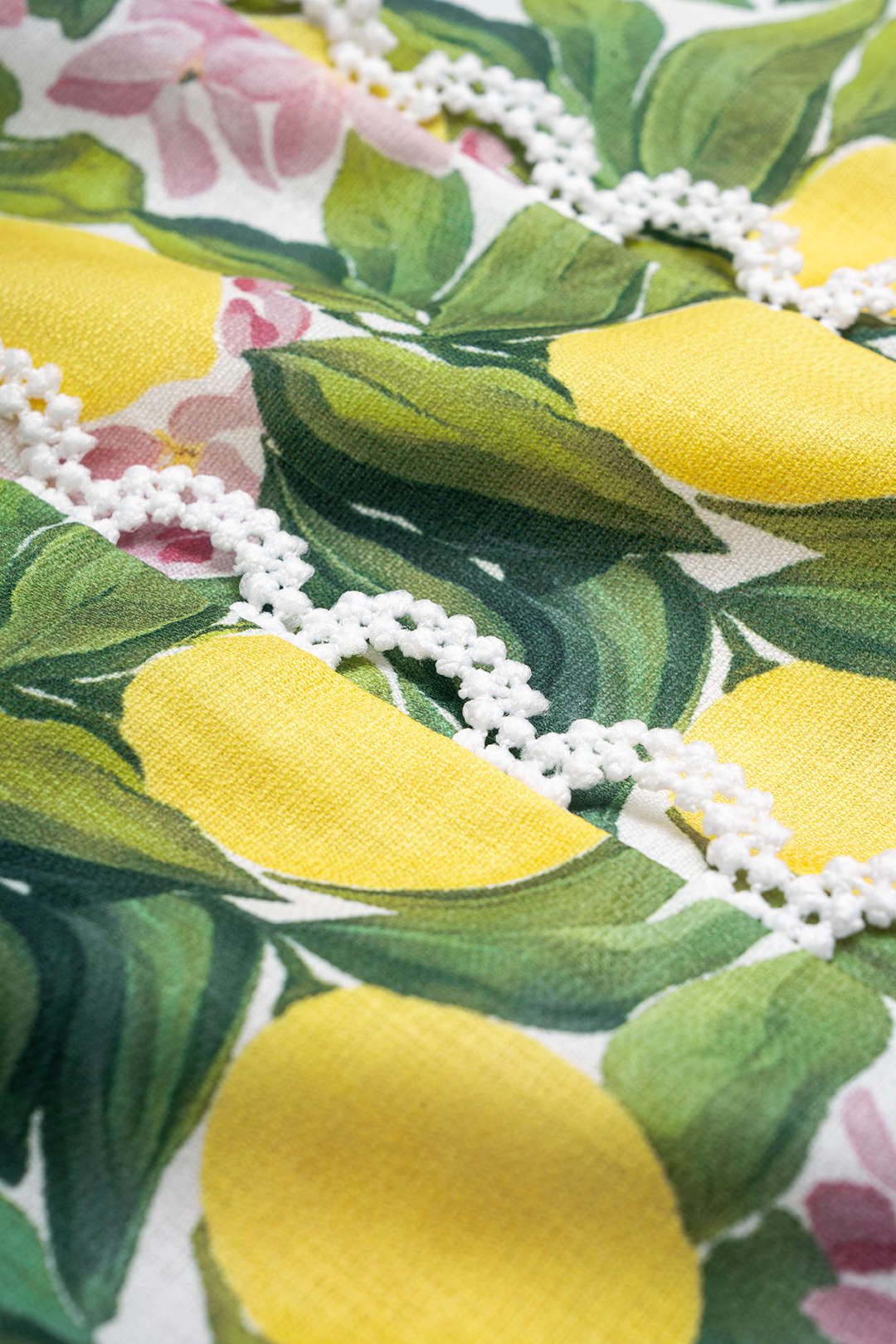 Linnen set met top en rok