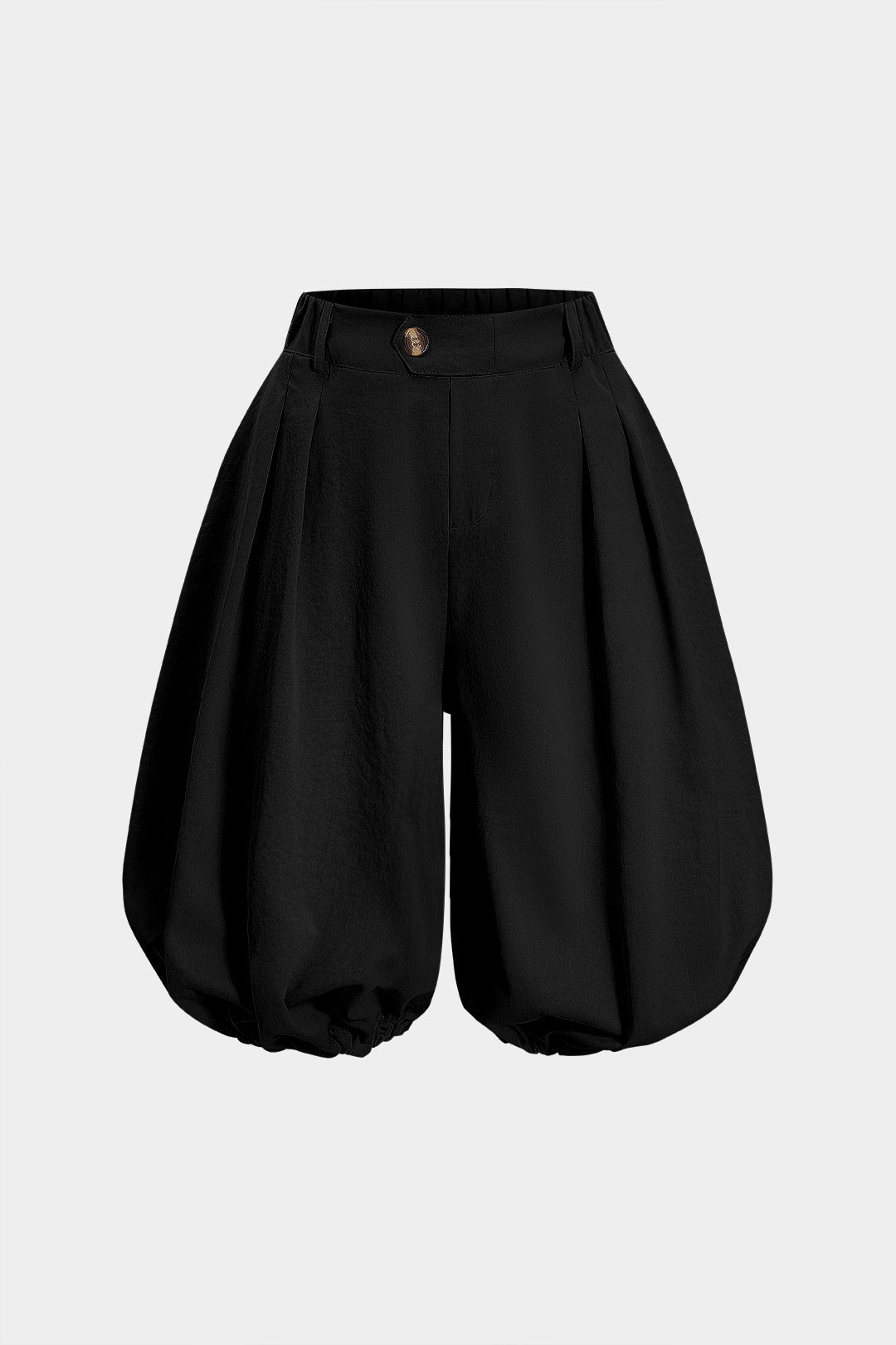 Effen short met ruches