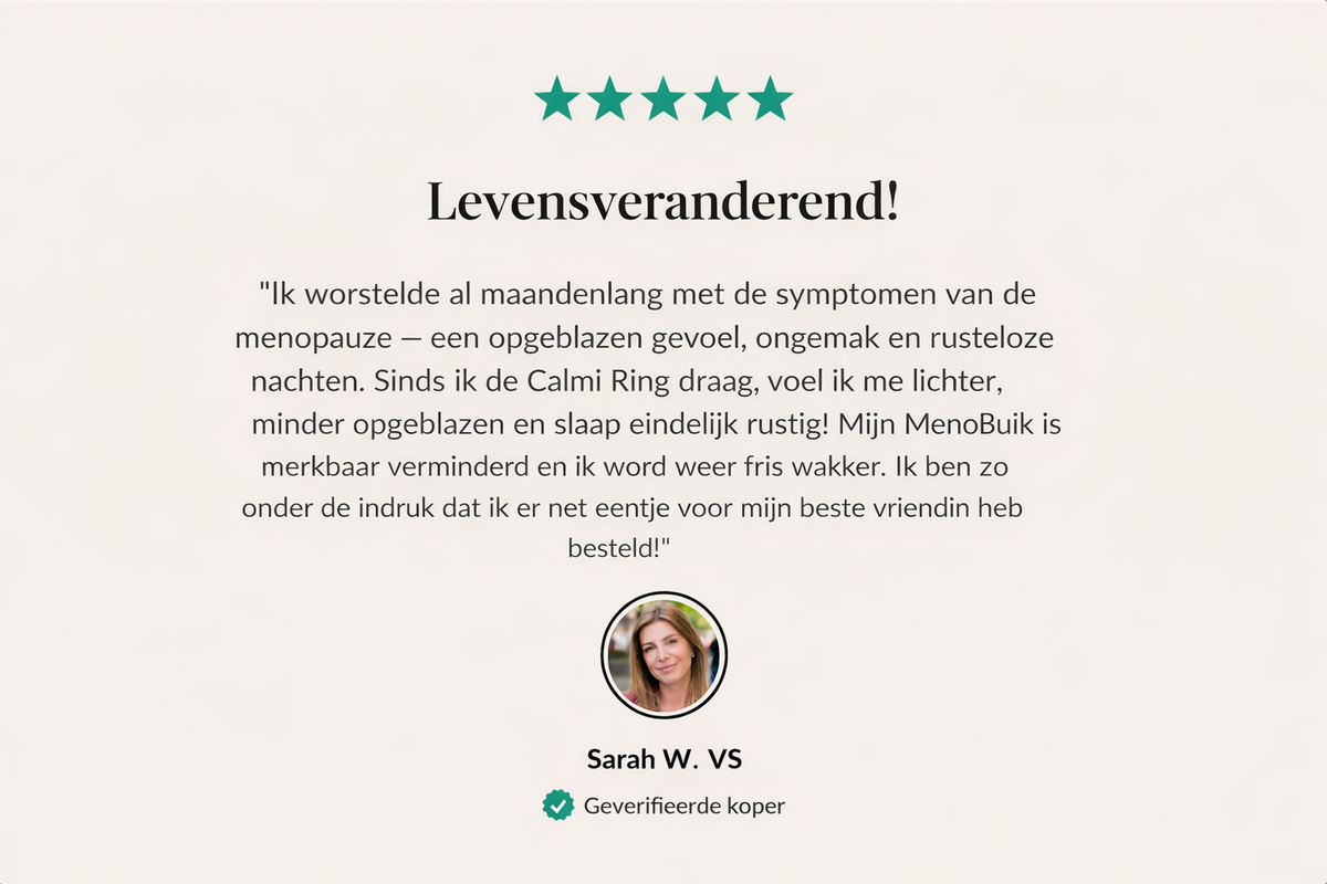 Calmi Ring – The natural menopause solution