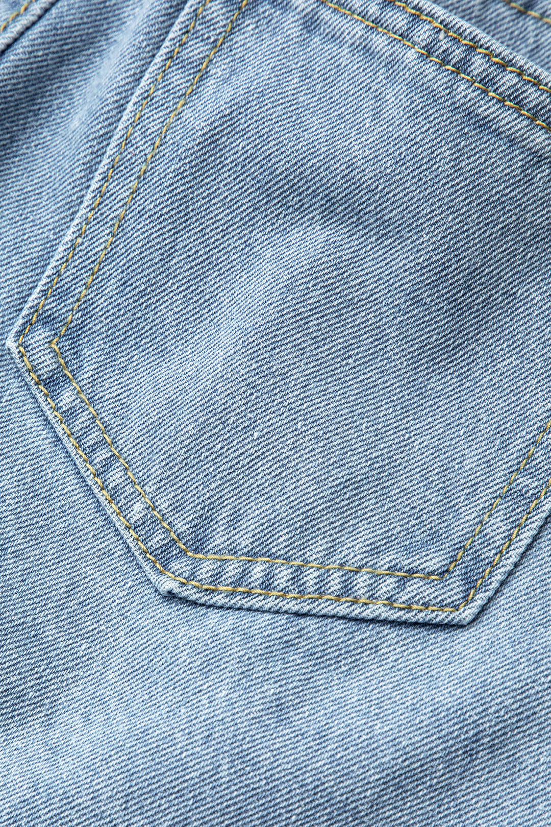 Denim rok met zakken en cargozakken