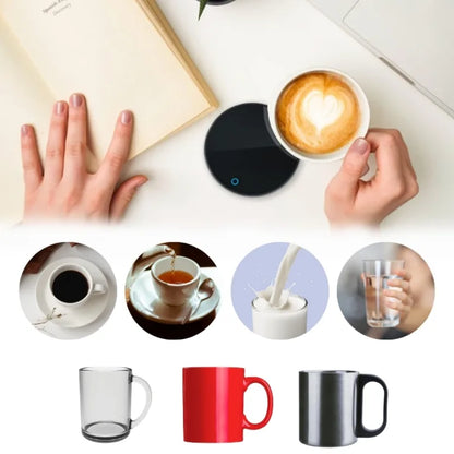 USB mug warmer for desk and coffee cup warmer