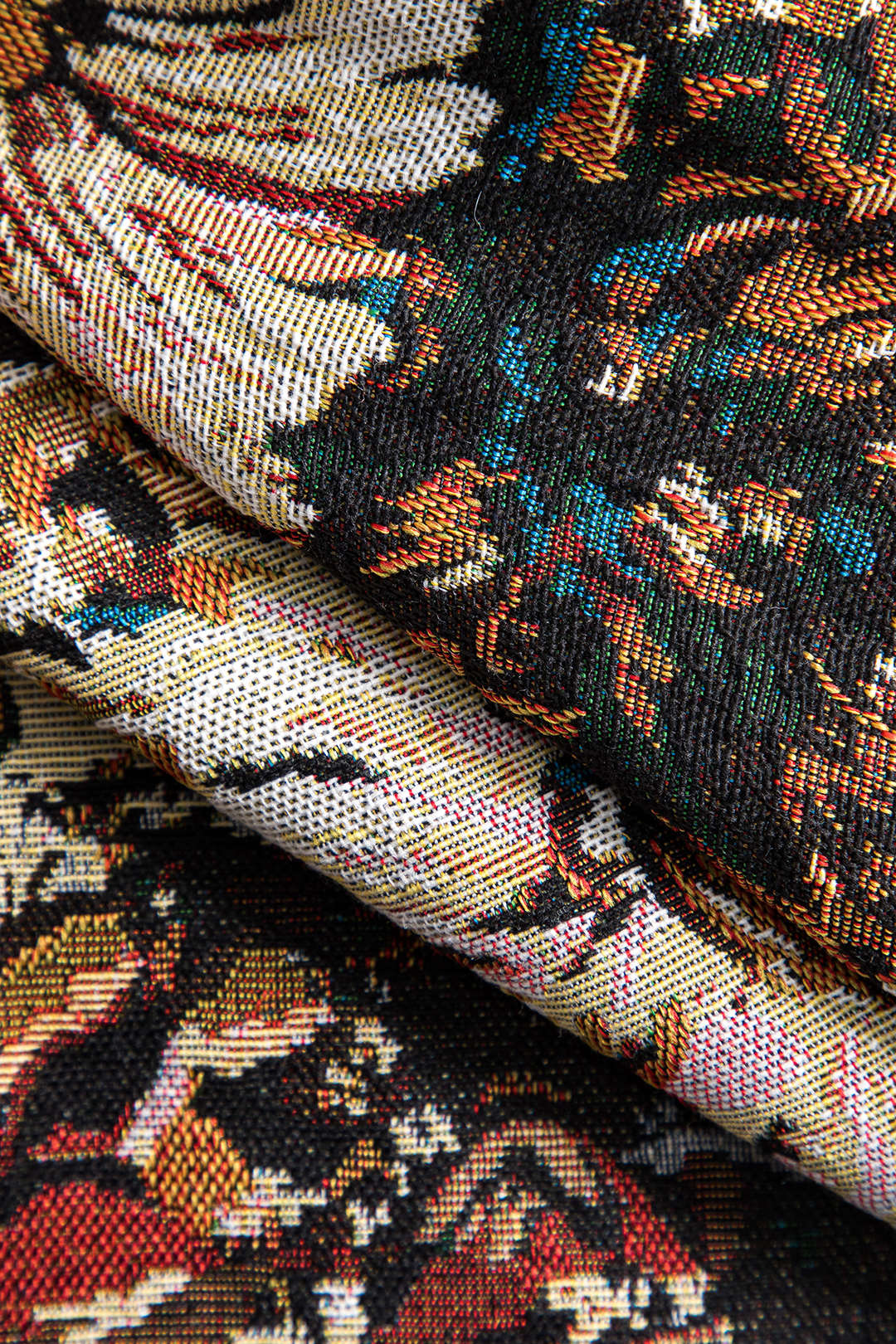 Luna - Jacquard mouwloze minijurk met ruches