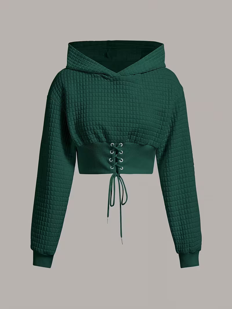 Lasos Trendy Hoodie with Drawstrings