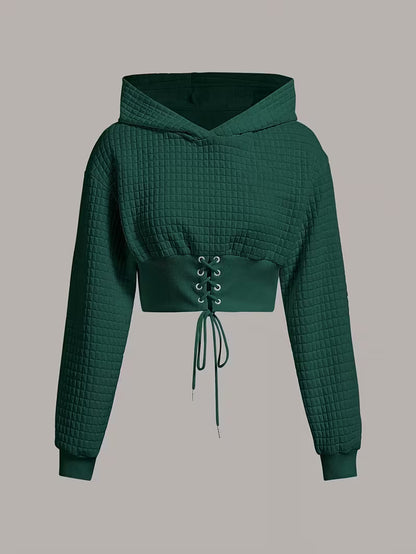 Lasos Trendy Hoodie with Drawstrings