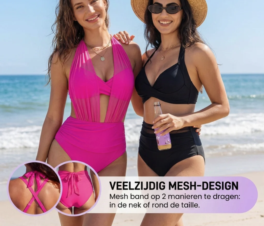 Bella™ | 2-in-1 high-waisted bikini with tummy-shaping effect
