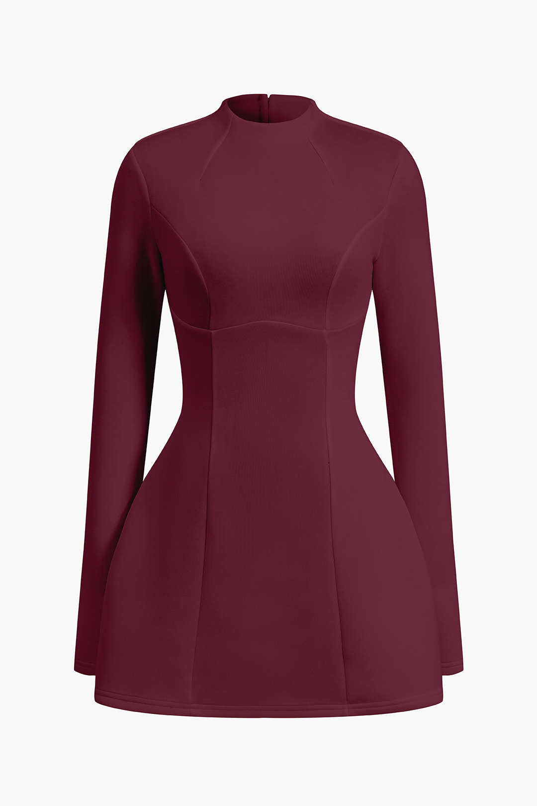 Minijurk met open rug