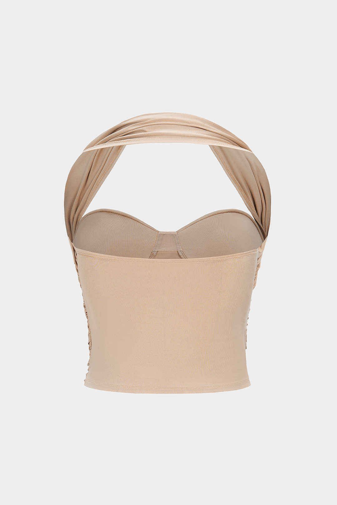 Dana - Top met halternek en ruches
