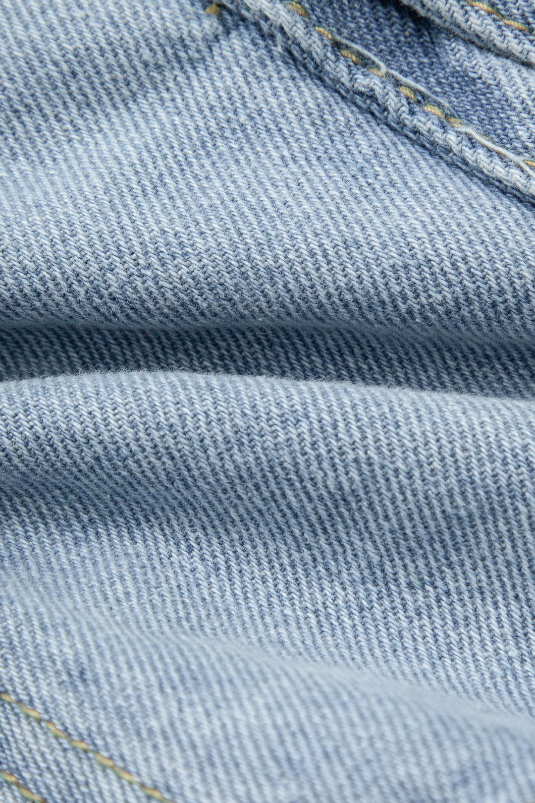 Denim rok met zakken en cargozakken