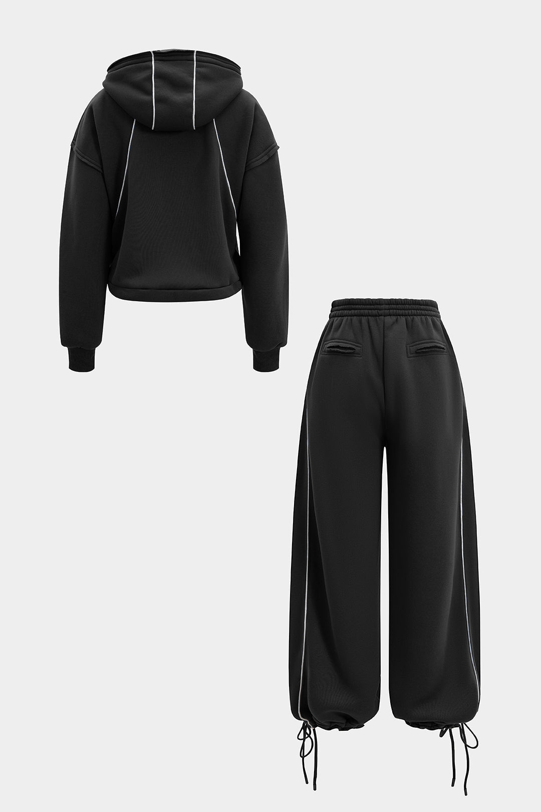 Set met hoodie en pantalon