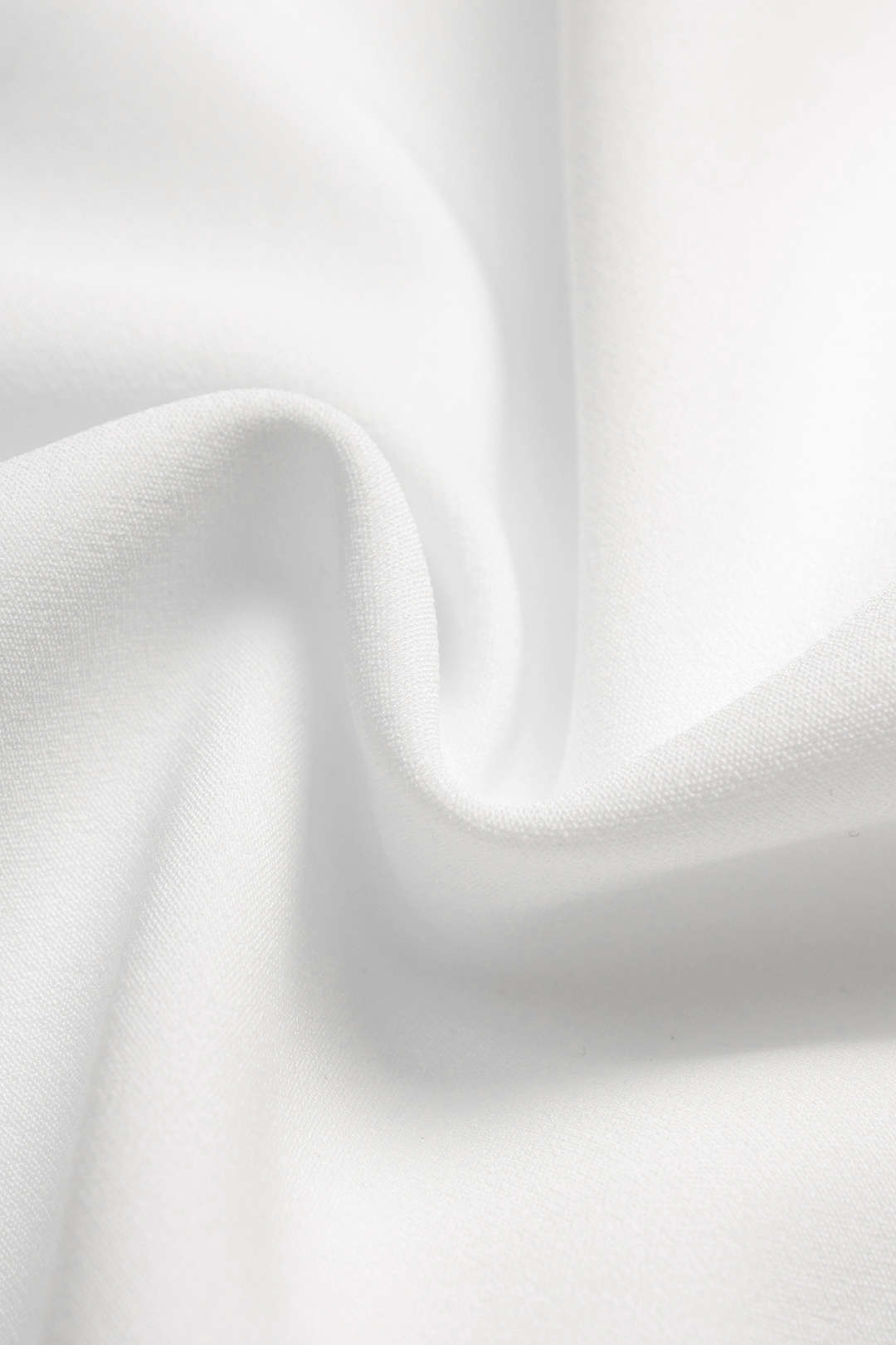 Effen asymmetrische blouse met ruches en korte mouwen