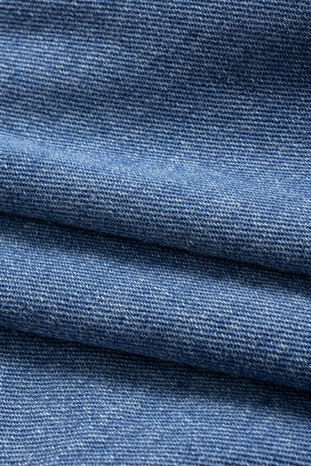 Denim asymmetrisch jasje met rits en lange mouwen