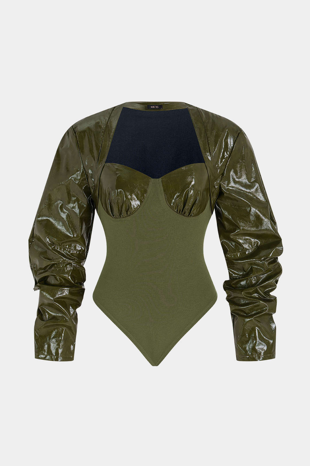 Leren-look body