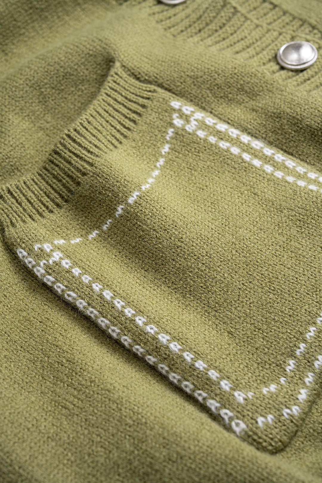 Kiki - Gebreide set met vest en minirok
