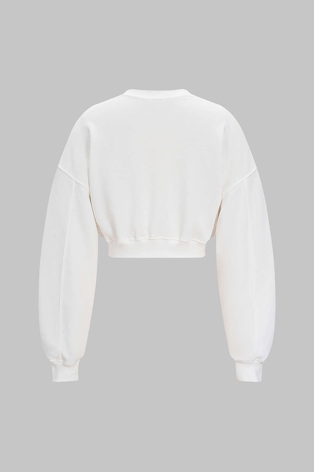 Roos - Sweater met ronde hals en lange mouwen