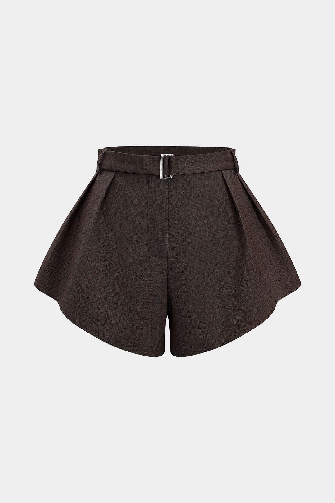 Uma - Effen short met wijde pijpen